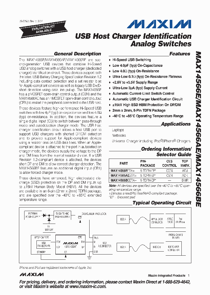 MAX14566AE_1105538.PDF Datasheet