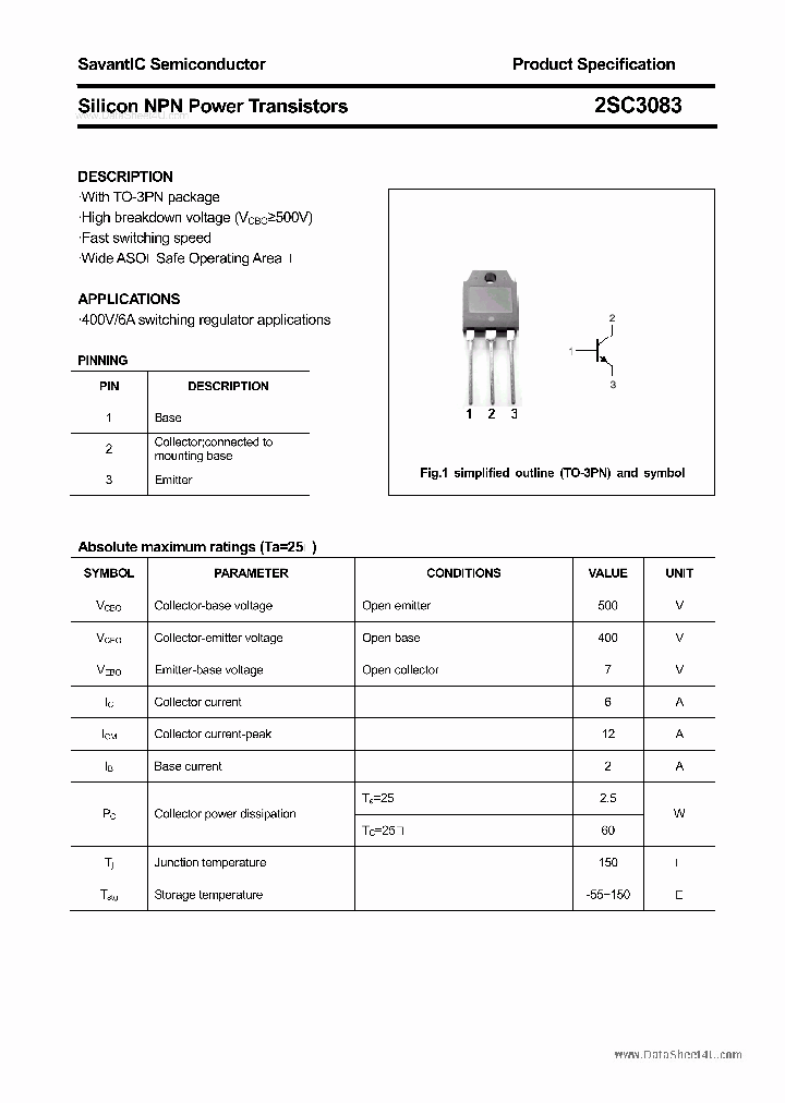 2SC3083_774979.PDF Datasheet