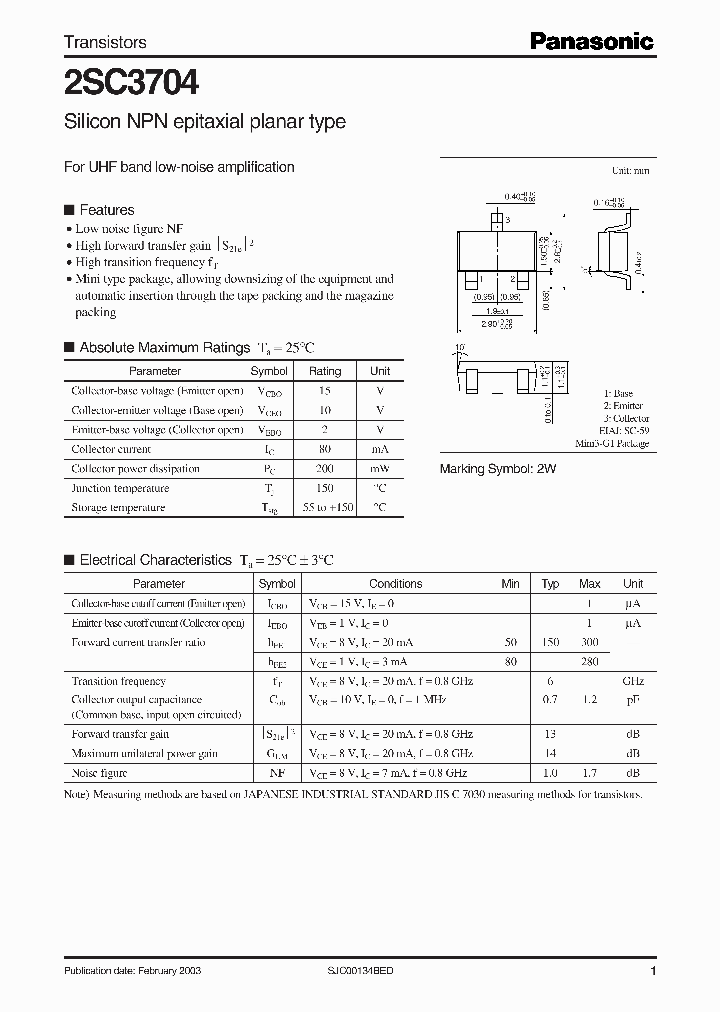 2SC3704_980840.PDF Datasheet