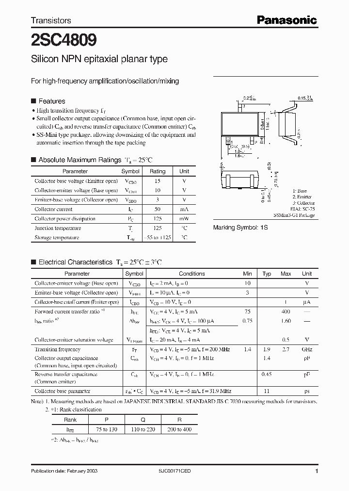 2SC4809_980848.PDF Datasheet