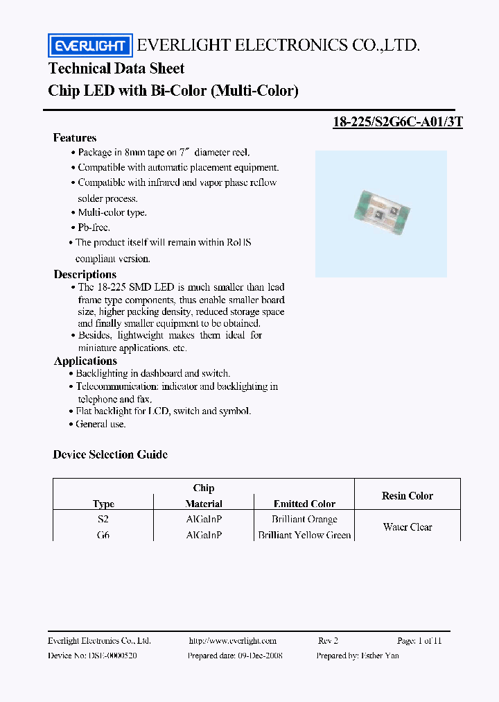 18-225-S2G6C-A01-3T_1108596.PDF Datasheet