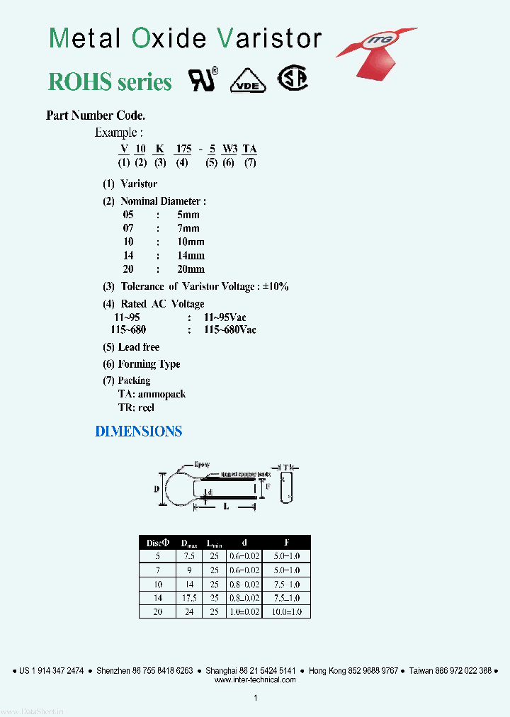 V14K275_776306.PDF Datasheet