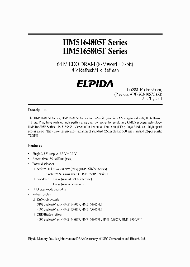 HM5164805FLTT-6_684955.PDF Datasheet