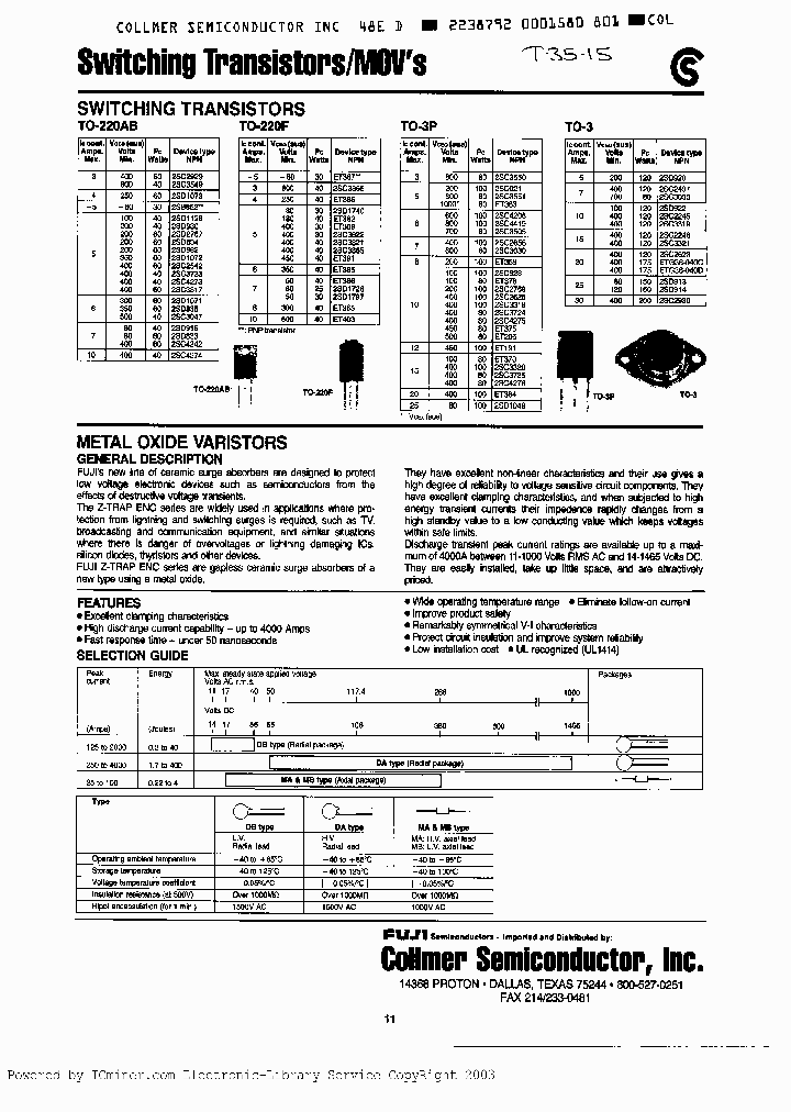 2SD930_685109.PDF Datasheet