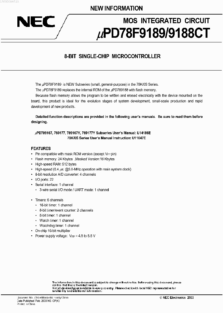 PD78F9189CT_779743.PDF Datasheet
