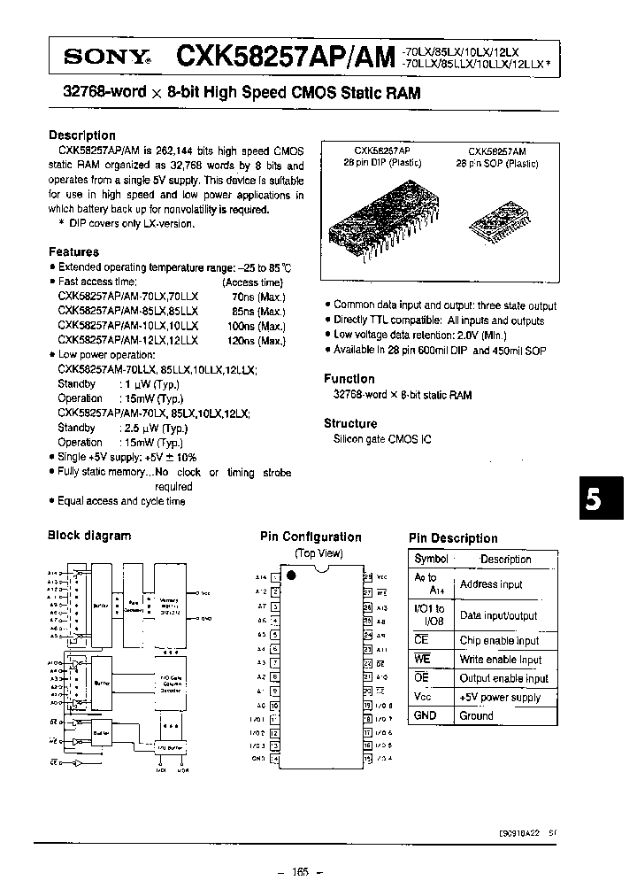 CXK58258SP-45_685357.PDF Datasheet