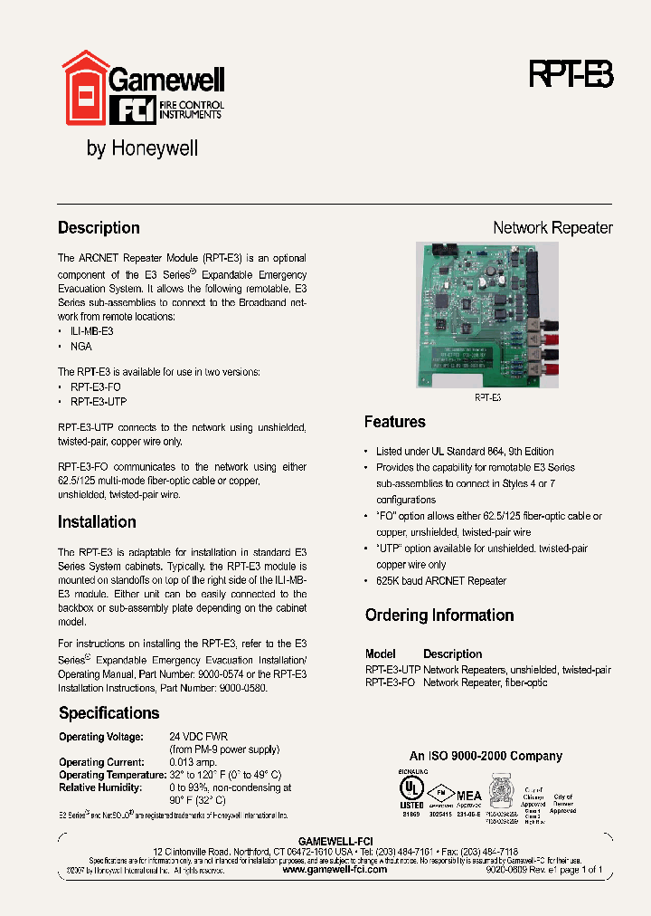 RPT-E3-UTP_1111817.PDF Datasheet