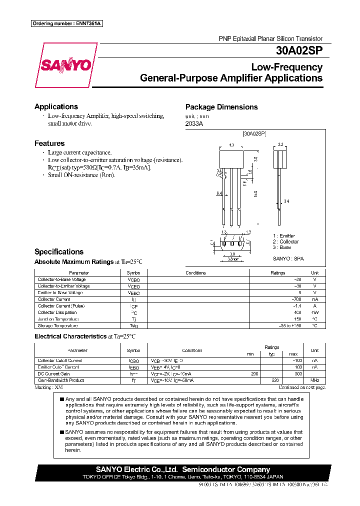 30A02SP_983264.PDF Datasheet