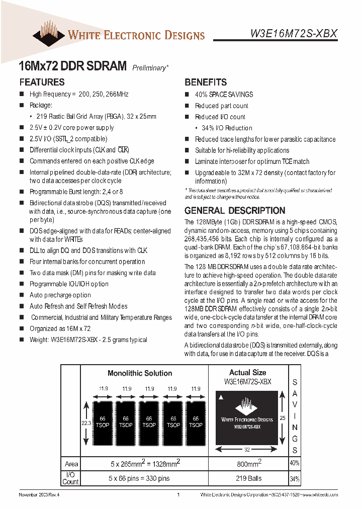 W3E16M72S-XBX_686302.PDF Datasheet