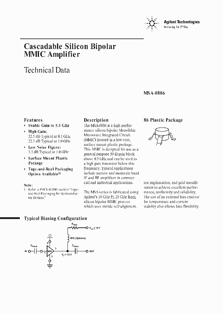 MSA-0886_688654.PDF Datasheet