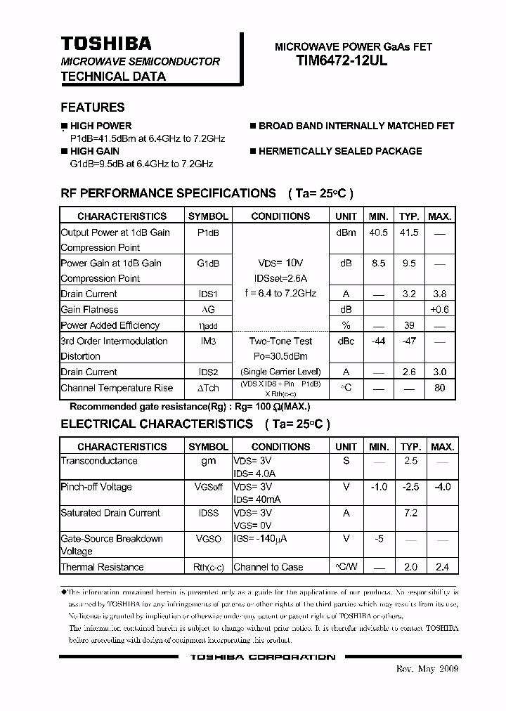 TIM6472-12UL09_1122230.PDF Datasheet
