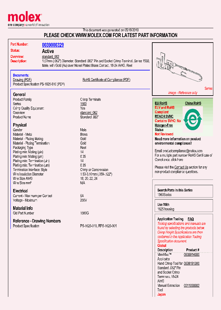 39-00-0329_1123220.PDF Datasheet