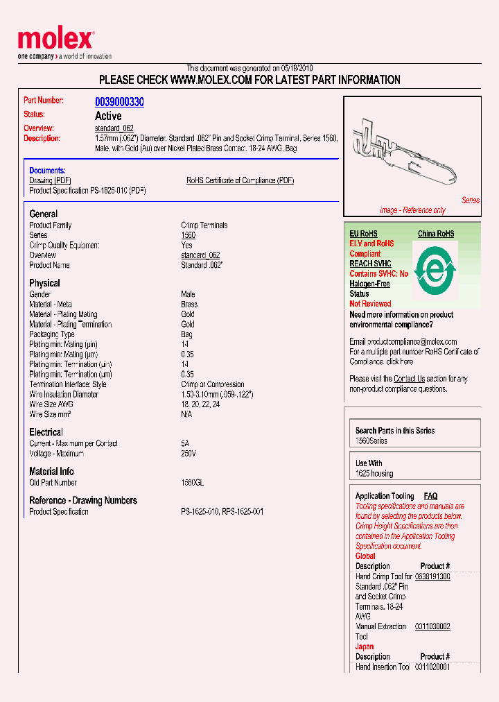 39-00-0330_1123221.PDF Datasheet