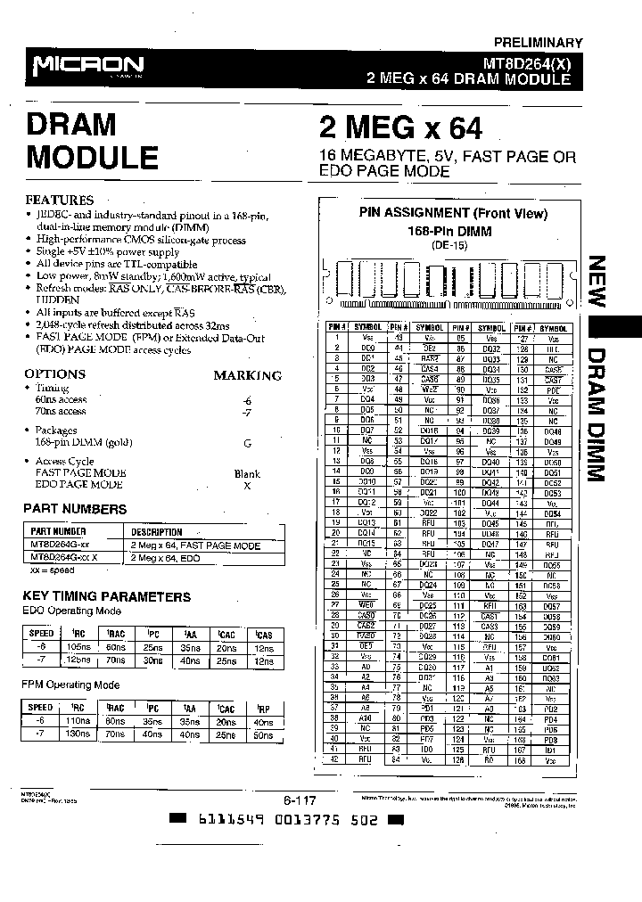 MT8D264G-6_692721.PDF Datasheet