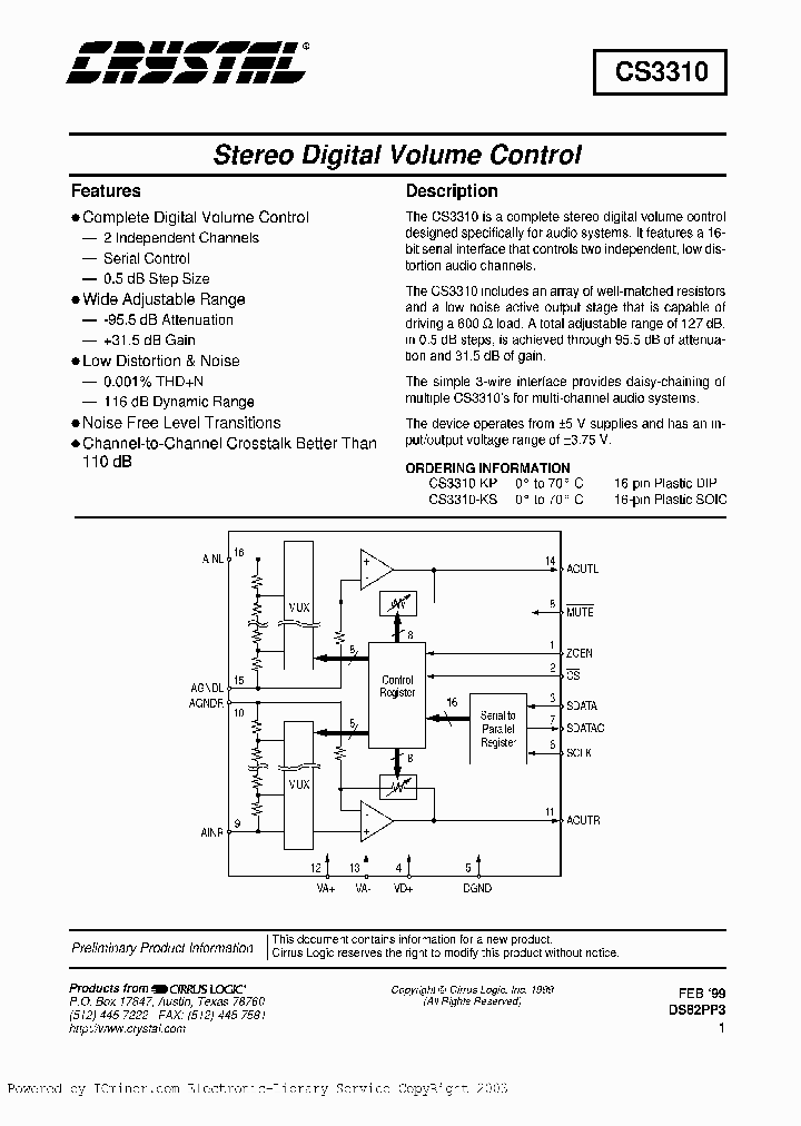 CS3310-KS_693781.PDF Datasheet