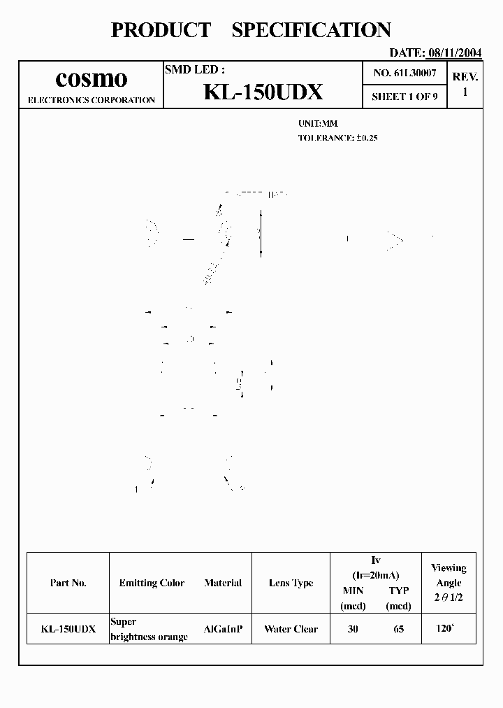 KL150UDX_1027607.PDF Datasheet
