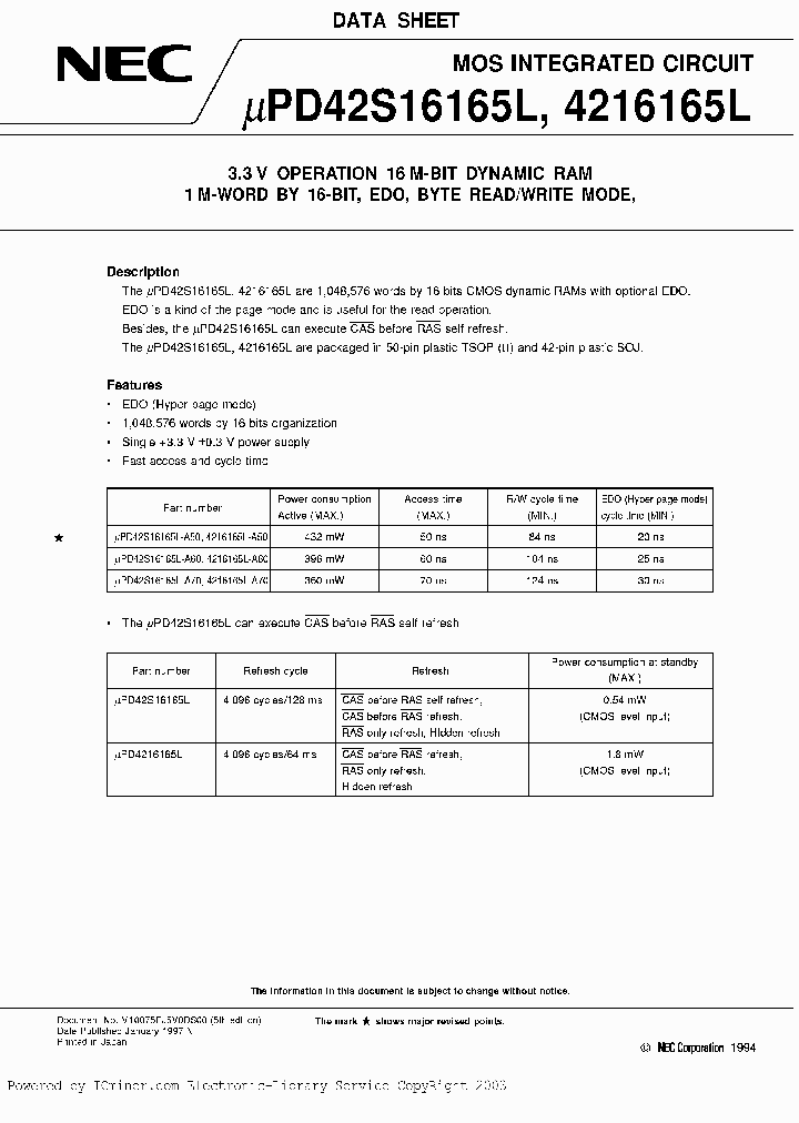 UPD4216165LLE-A50_695016.PDF Datasheet