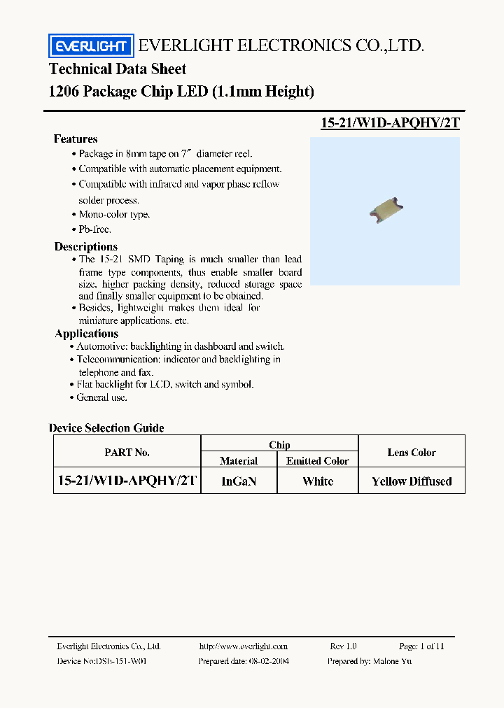 15-21-W1D-APQHY-2T_1128680.PDF Datasheet