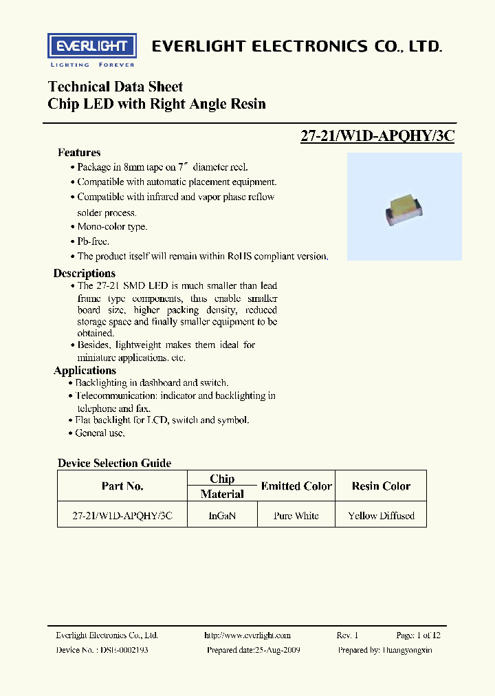 27-21-W1D-APQHY-3C_1128681.PDF Datasheet