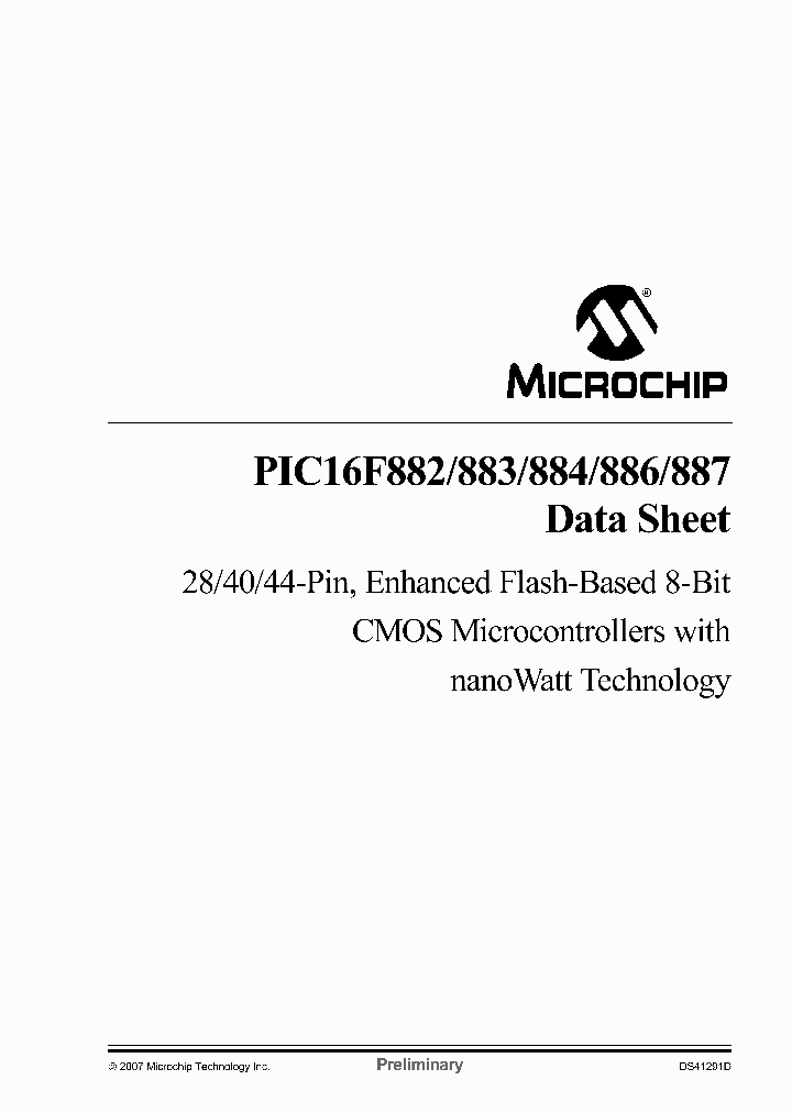 PIC16F883T-EPSQTP_703019.PDF Datasheet