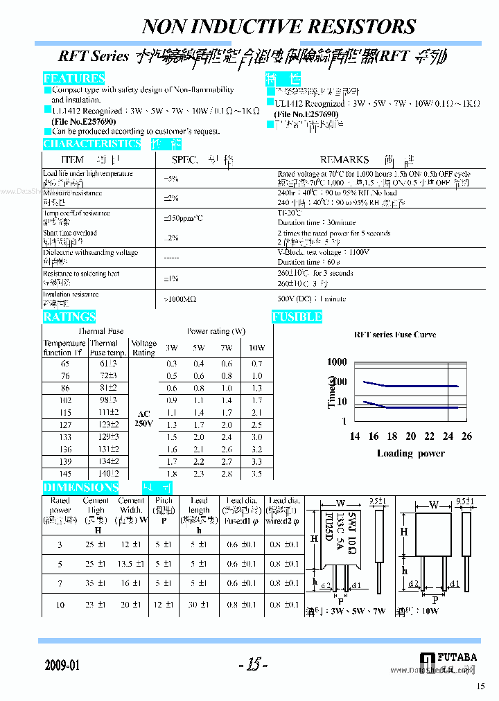 RFT5W_828368.PDF Datasheet