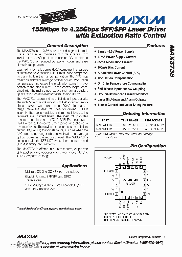 MAX3738_829044.PDF Datasheet