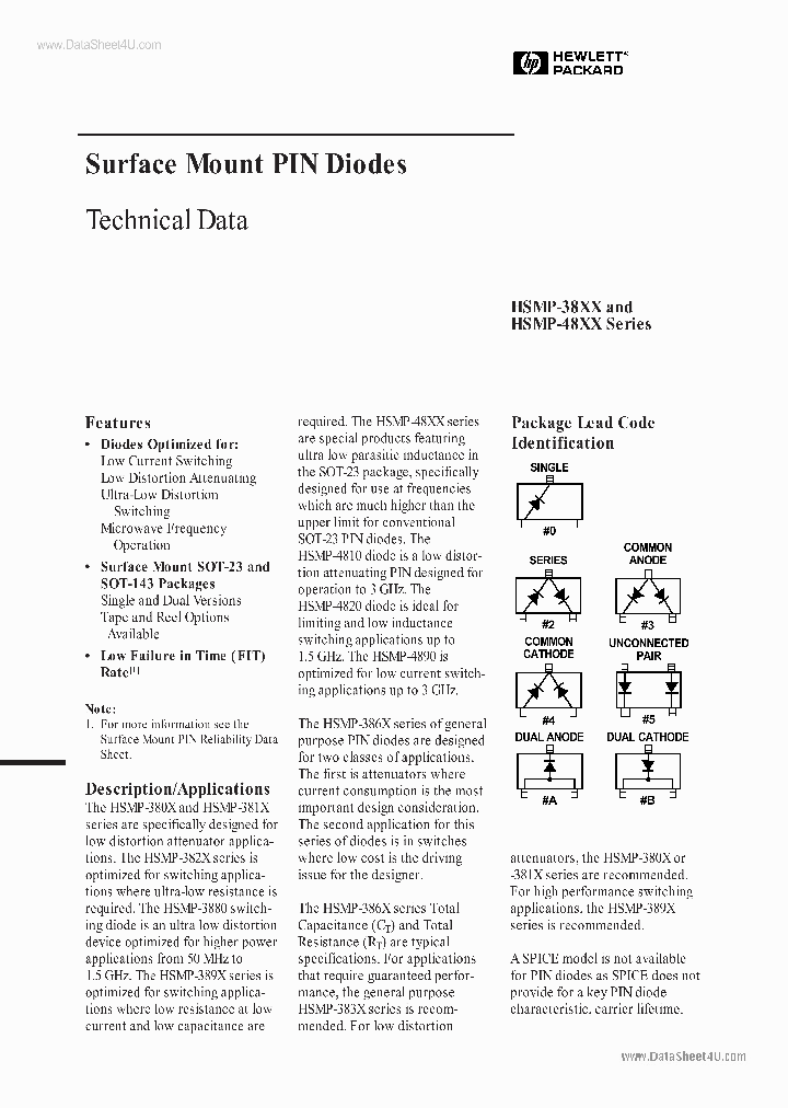 HSMP-3802_830995.PDF Datasheet
