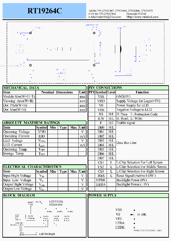 RT19264C_833214.PDF Datasheet