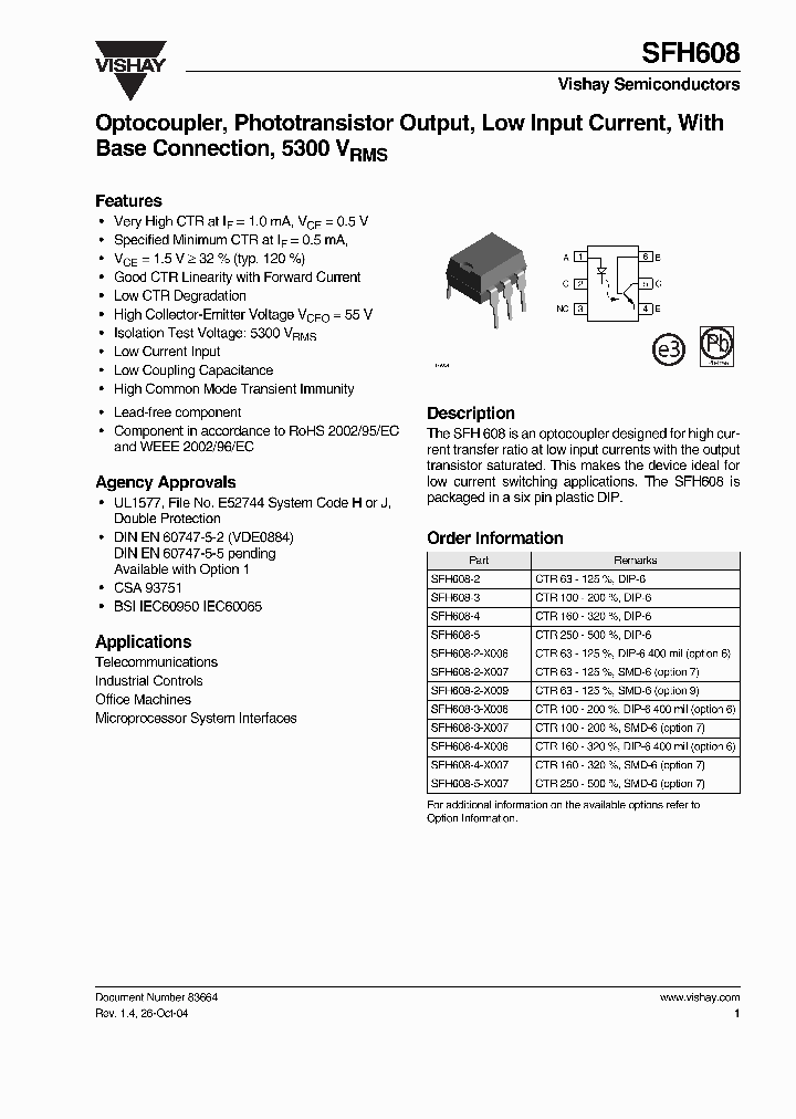 SFH608-2-X006_1049450.PDF Datasheet