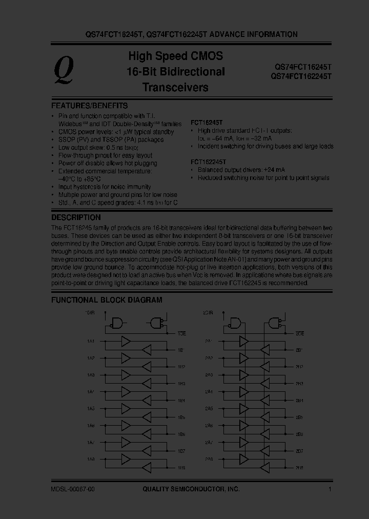 QS74FCT16245T_834196.PDF Datasheet