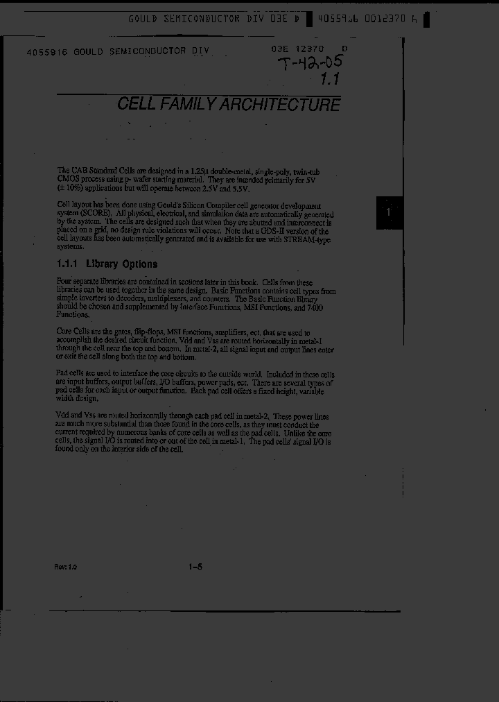 CELL-ARCHITECTURE_706748.PDF Datasheet
