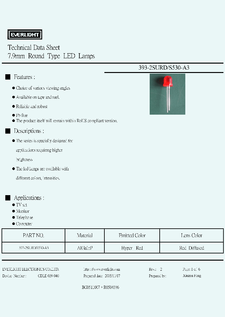 393-2SURDS530-A3_1131046.PDF Datasheet