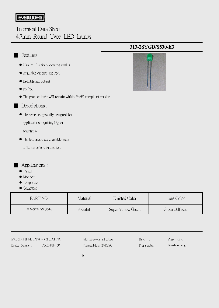 313-2SYGD-S530-E3_1131058.PDF Datasheet
