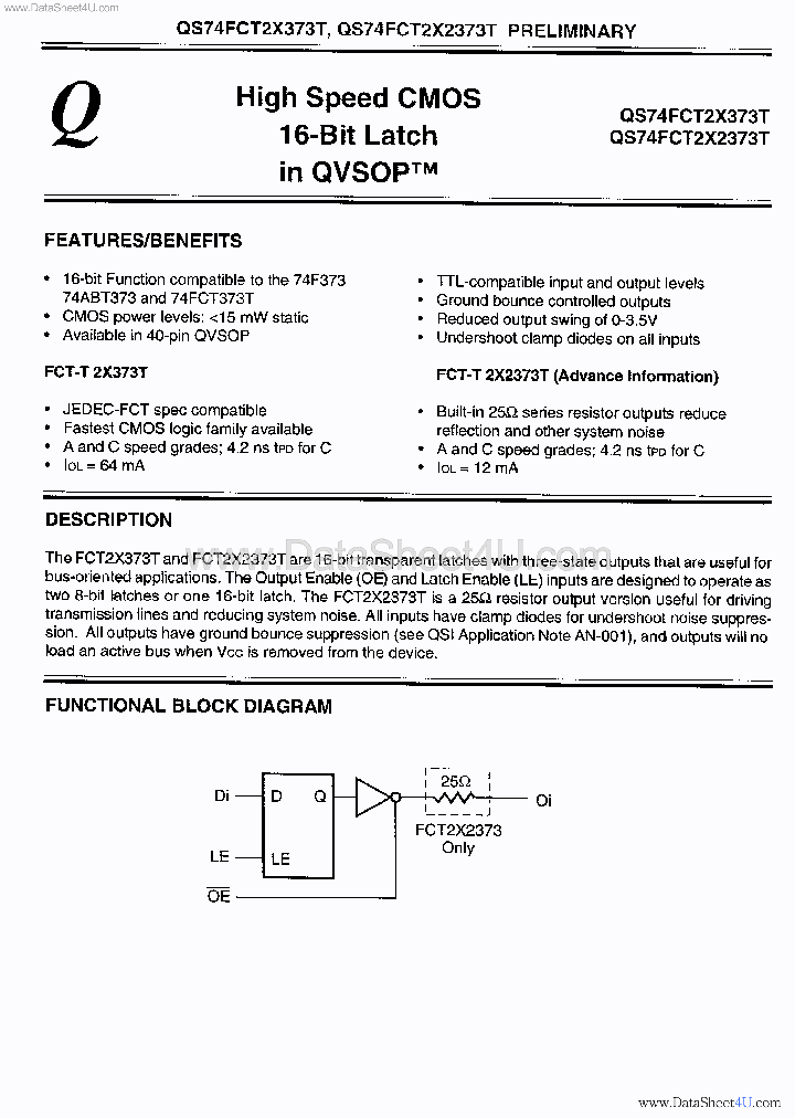 QS74FCT2X2373T_834205.PDF Datasheet