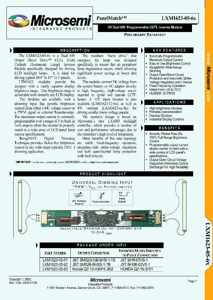 LXM1623-05-63_708828.PDF Datasheet