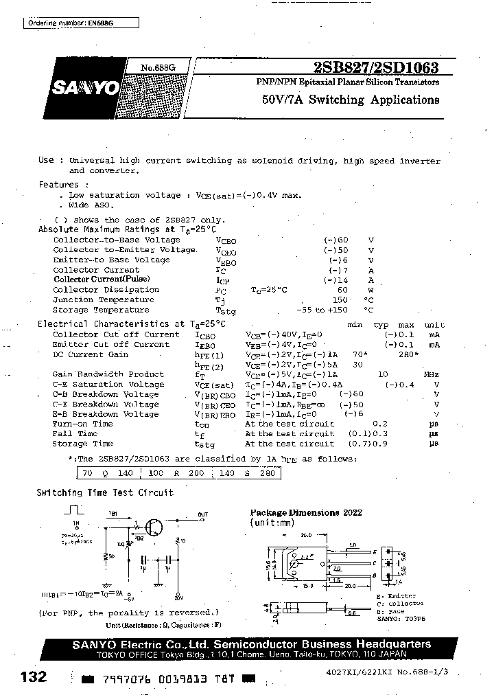 2SB827R_711661.PDF Datasheet
