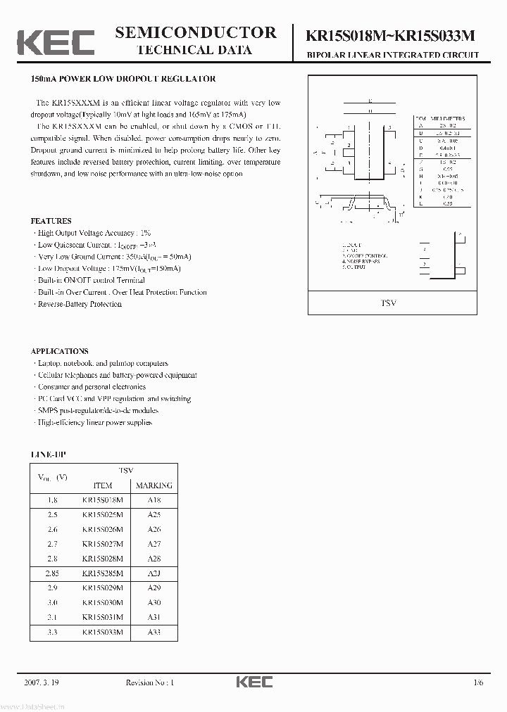 KR15S025M_847002.PDF Datasheet
