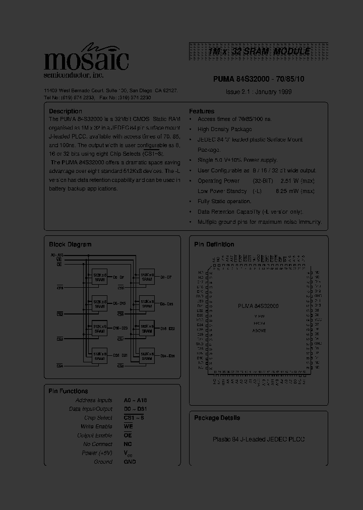 PUMA84S32000LI-70_712611.PDF Datasheet
