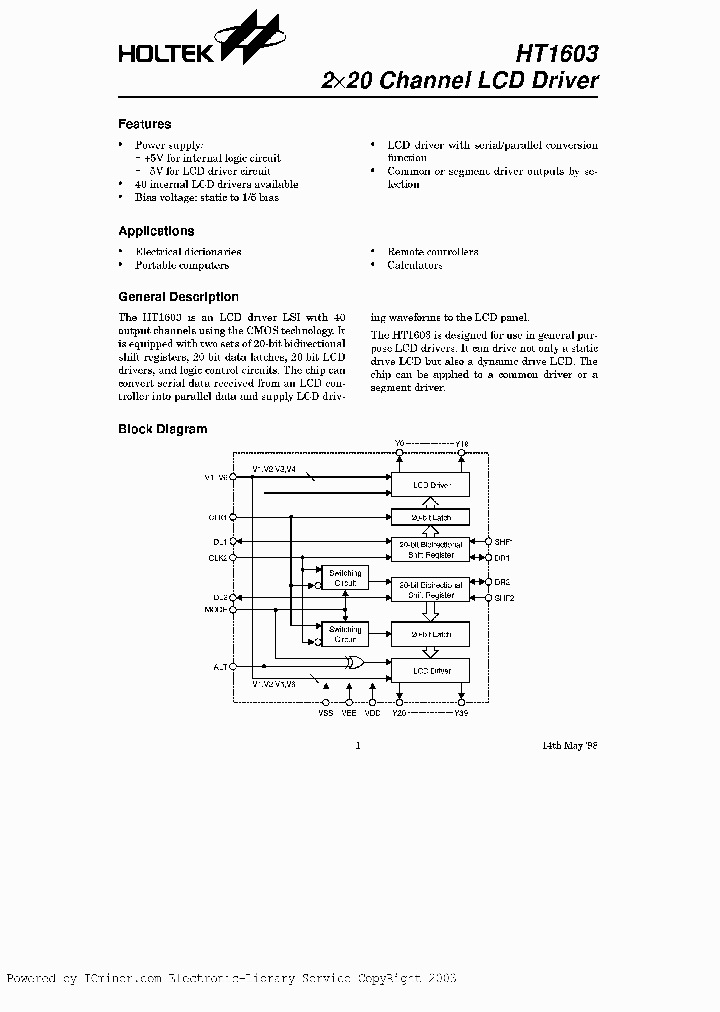 HT1603_713915.PDF Datasheet