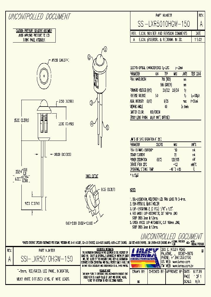 SSI-LXR5010HGW-150_714416.PDF Datasheet