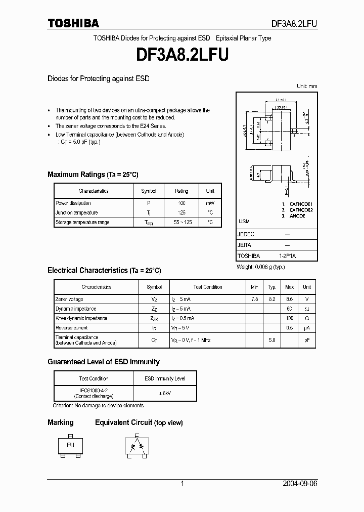 DF3A82LFUTE85LF_716489.PDF Datasheet
