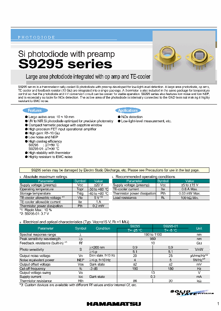 S9295_716722.PDF Datasheet