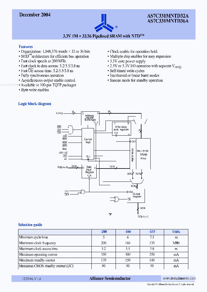 AS7C331MNTD32A_865840.PDF Datasheet