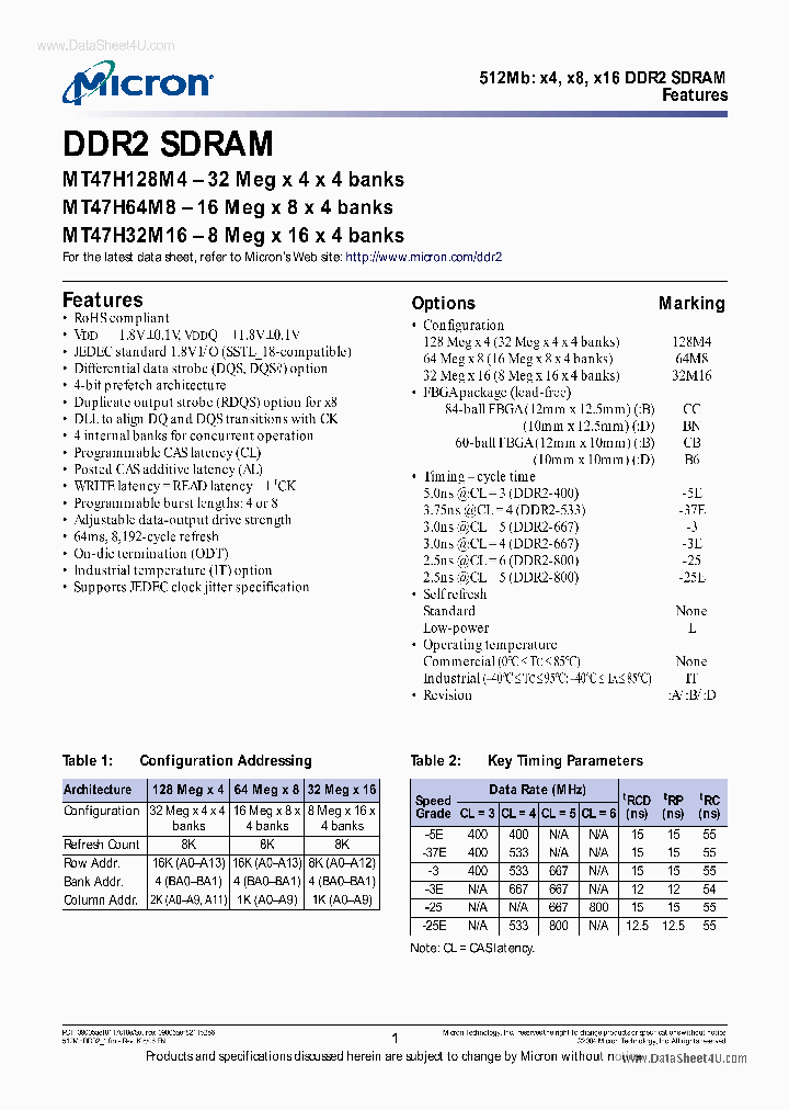 MT47H64M8_873511.PDF Datasheet