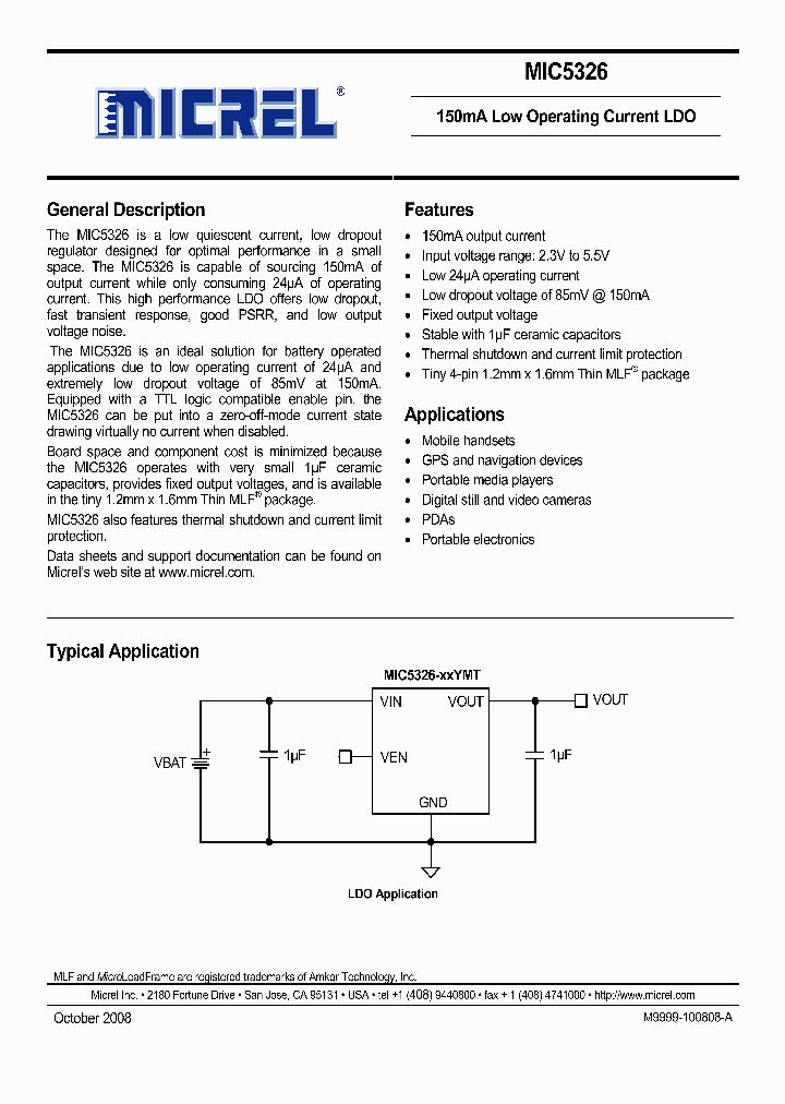 MIC5326-28YMT_1149518.PDF Datasheet