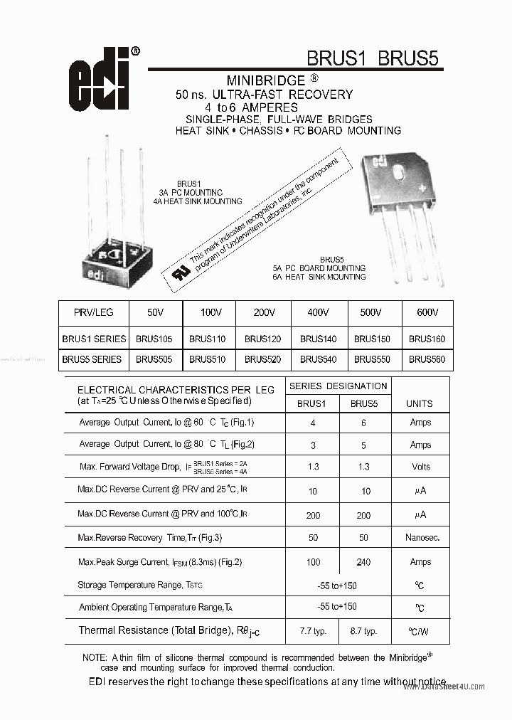 BRUS105_868597.PDF Datasheet