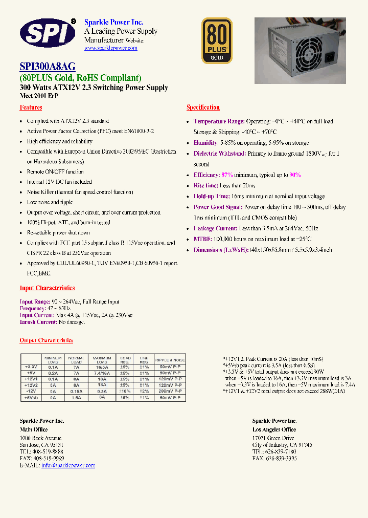 SPI300A8AG_1152751.PDF Datasheet