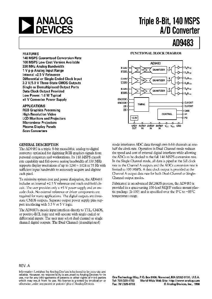 AD9483KS-140_878197.PDF Datasheet