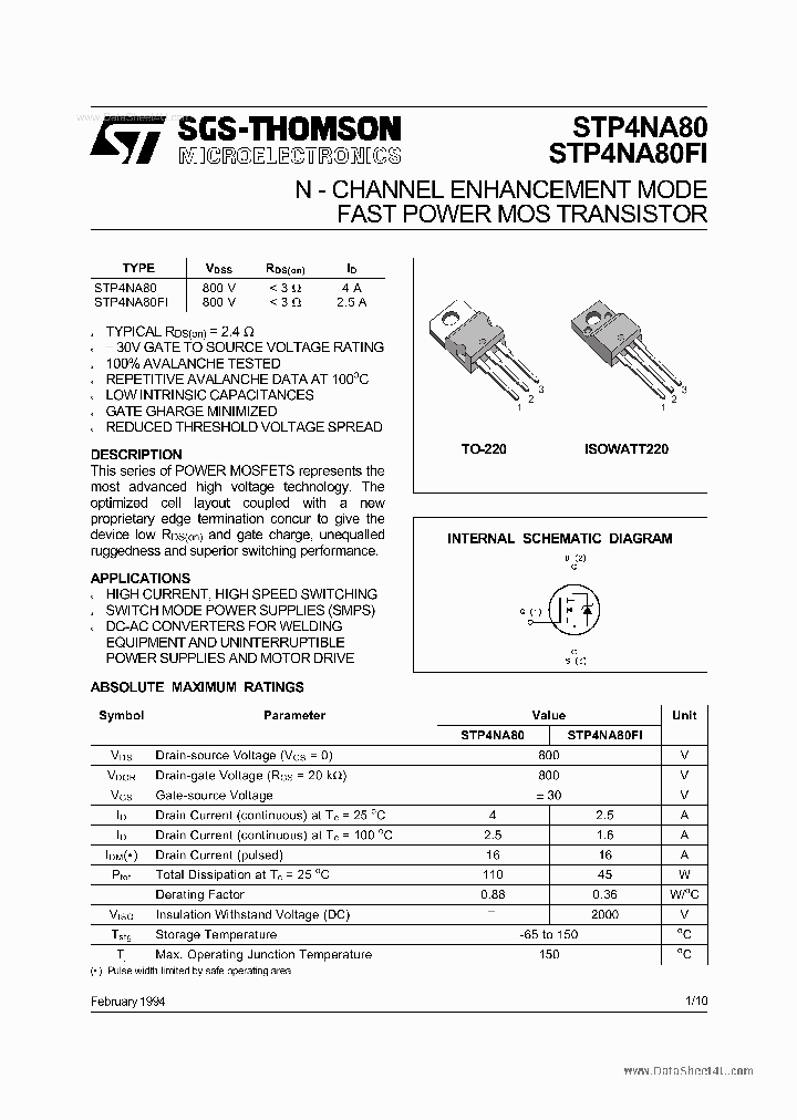 P4NA80_885892.PDF Datasheet