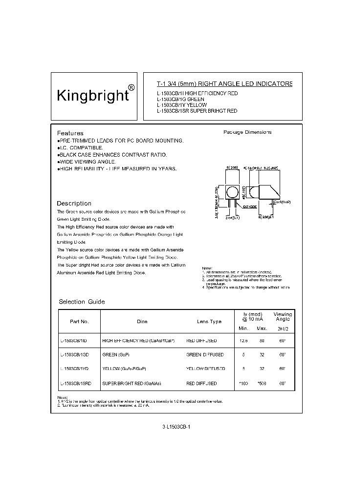 L-1503CB1YD_1162847.PDF Datasheet